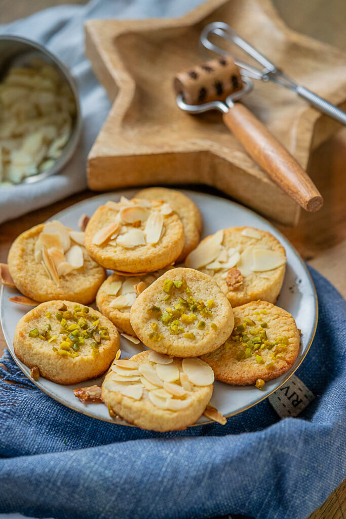 Super leckere Marzipantaler für Weihnachten backen