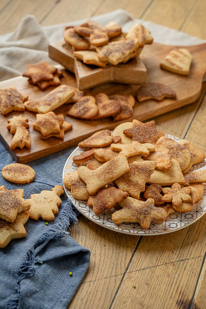 Butterplätzchen mit Marzipan