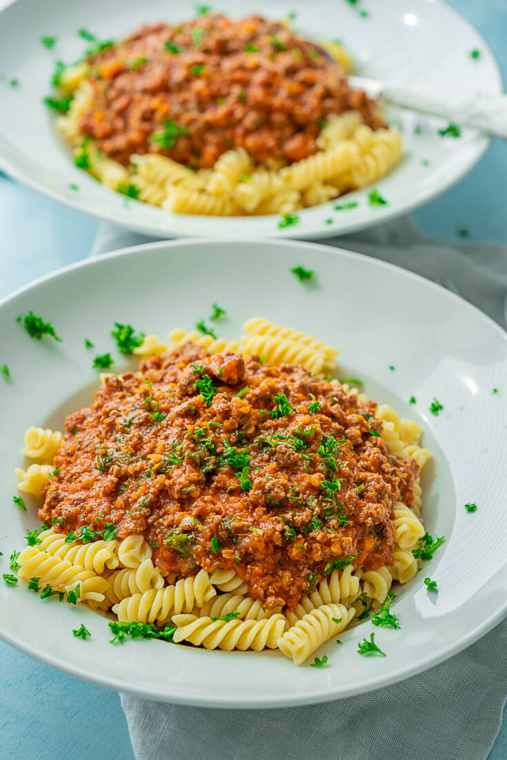 Schnelle Bolognese kochen - mega lecker, ohne Fix Tüte in nur 30 Minuten