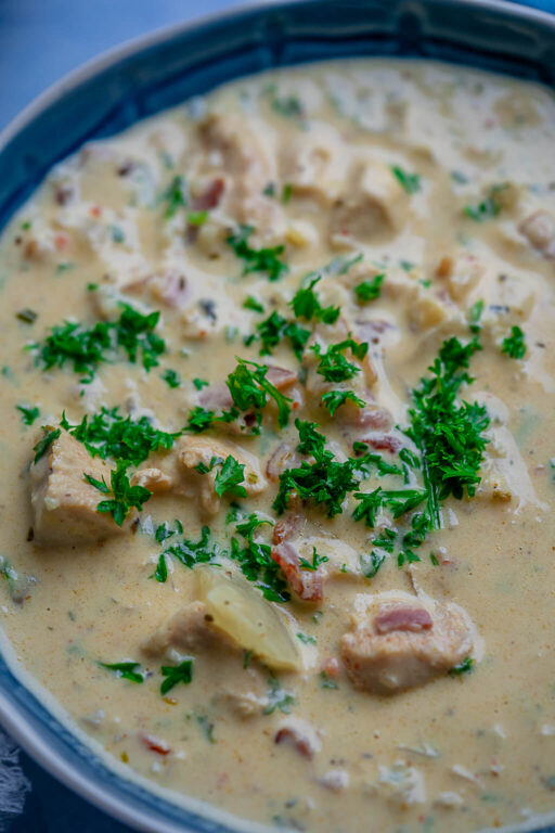 20 Minuten Gerichte - Hähnchengeschnetzeltes in Frischkäsesauce ...