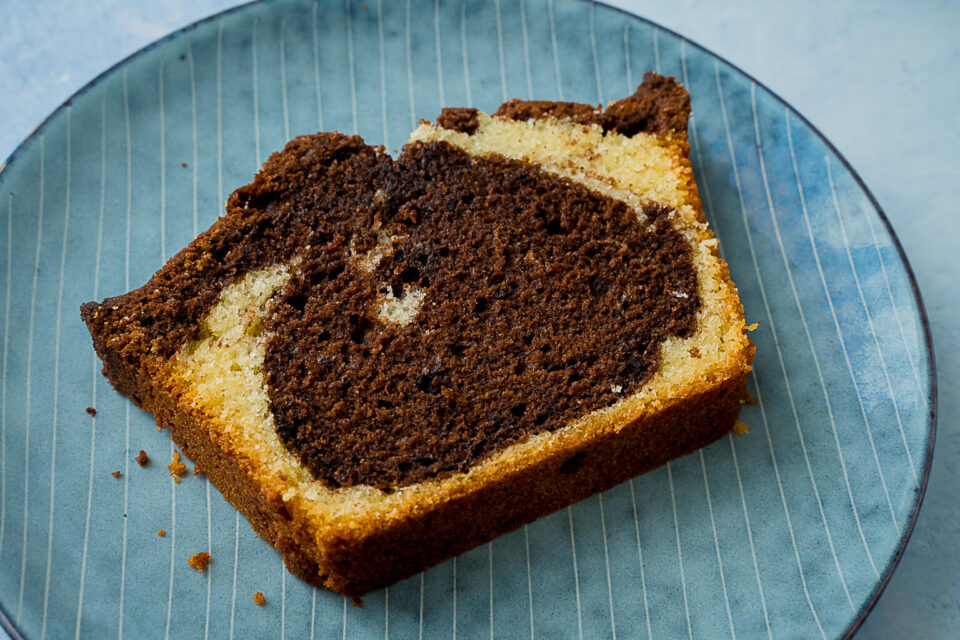 Super saftiger Marmorkuchen aus der Kastenform - Einfach Malene