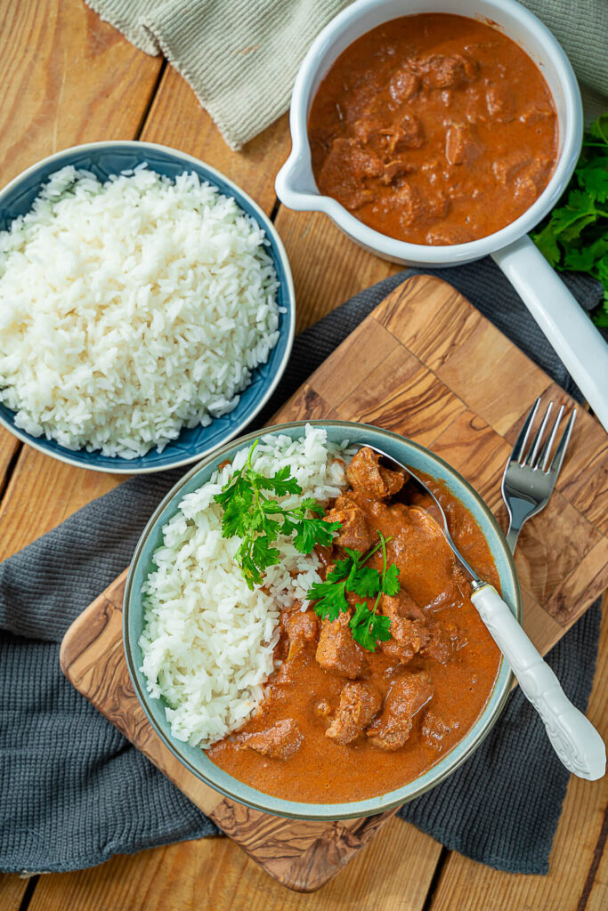 Einfaches Rezept für Butter Chicken