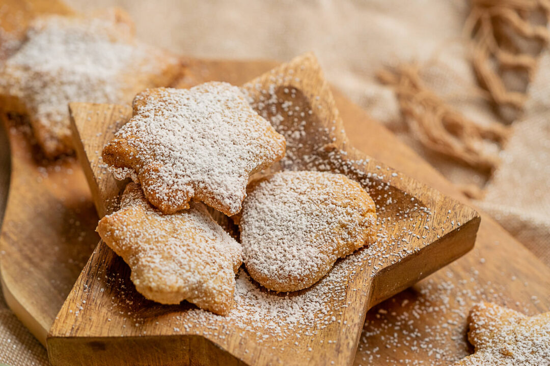 Marzipan-Walnuss-Plätzchen zum Ausstechen - Einfach Malene