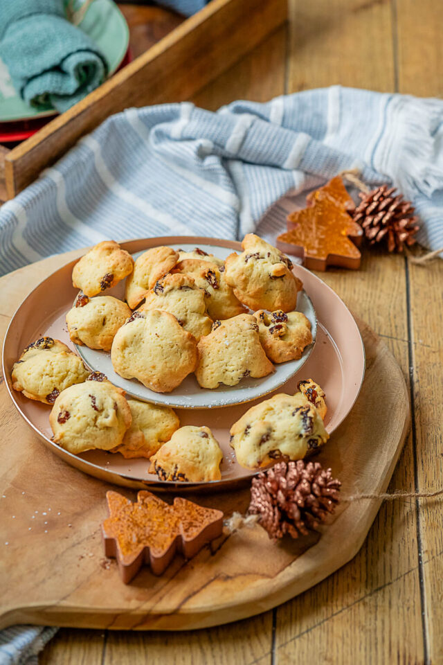 Einfache Rosinenkekse für die Weihnachtszeit Einfach Malene