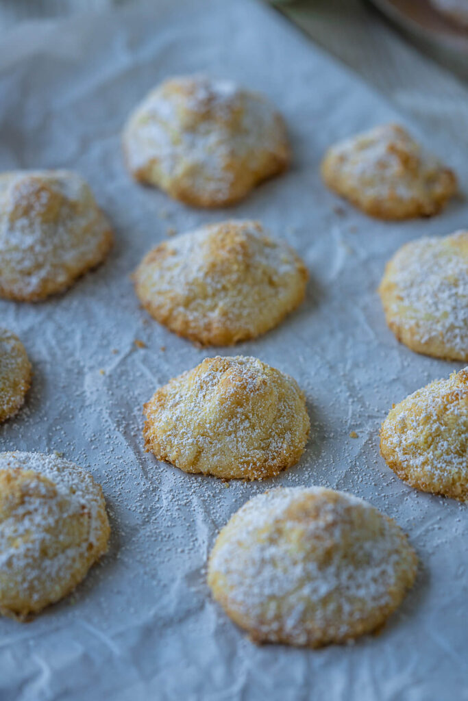 Probiere diese köstlichen Weihnachtskekse mit Kokos und Vanille