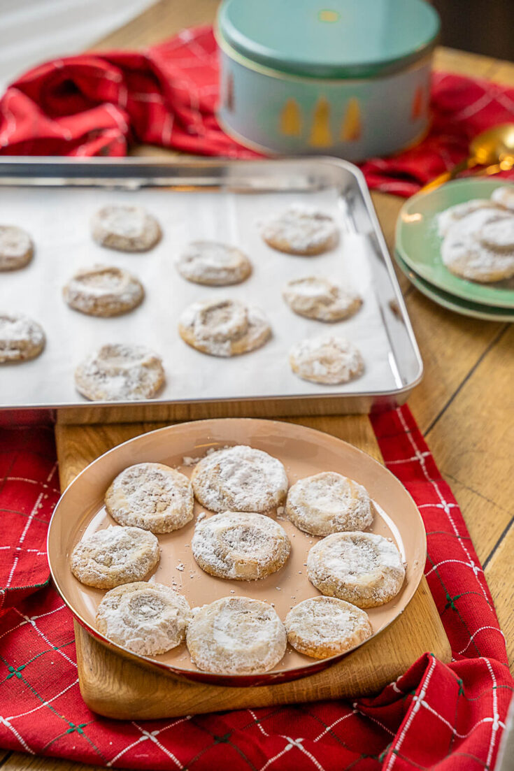 Vanille Plätzchen mit Mandeln - einfaches Rezept von der Rolle ...