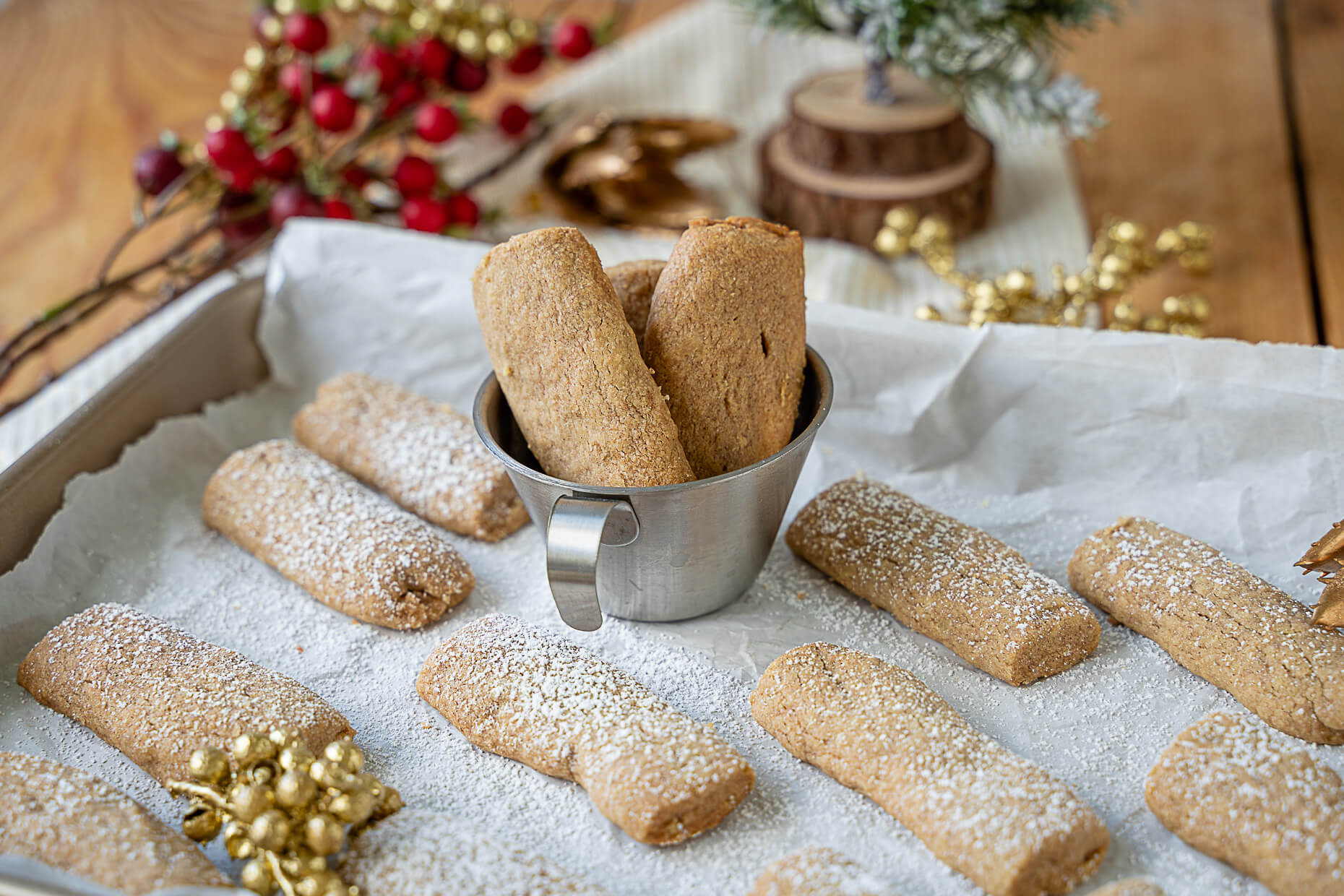 Zimtstangen backen