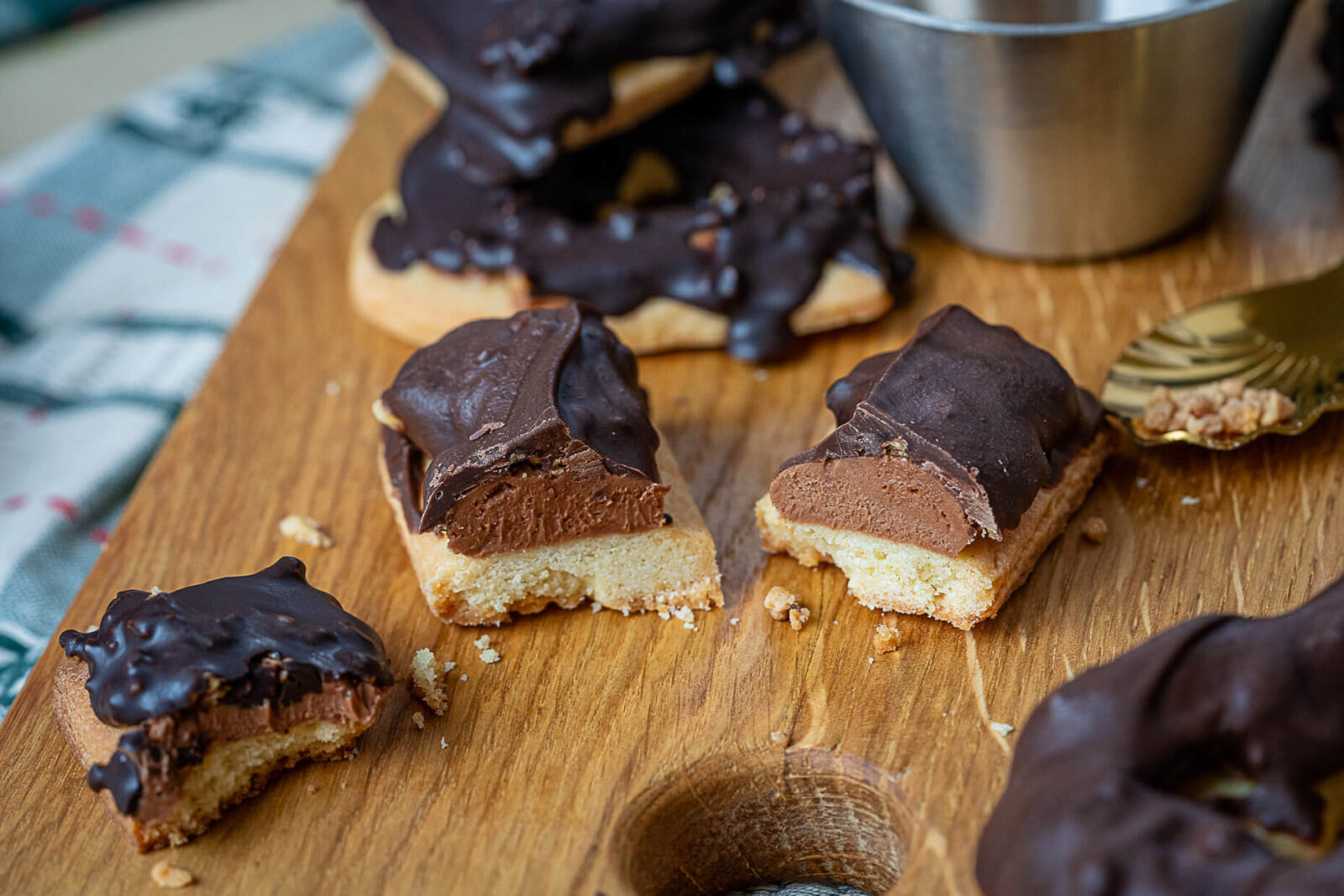 Nougatringe backen - besser als vom Bäcker - Einfach Malene