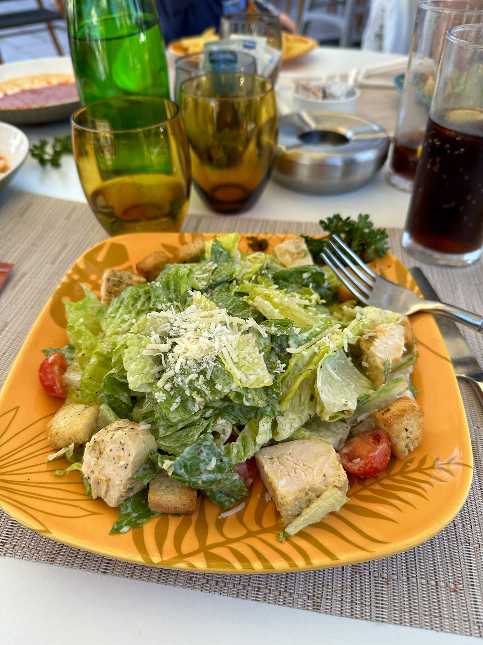 Caesar Salad im Sands - Centara Dubai