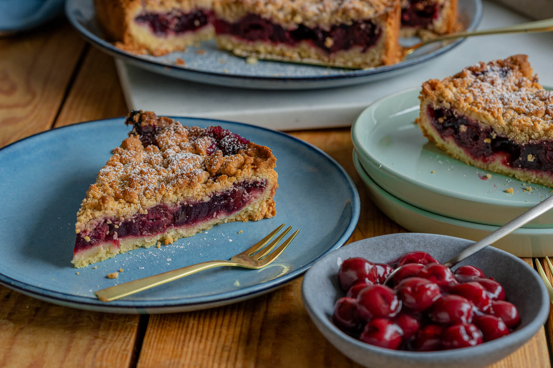 kirsch streuselkuchen einfach