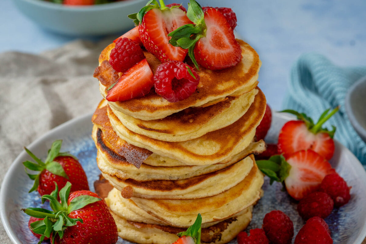 Pancake-Liebe: Wie du die perfekten amerikanischen Pancakes zauberst