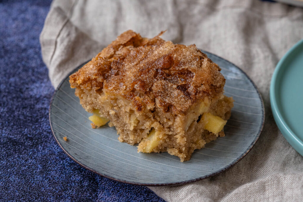 Apfel Zimt Blondies