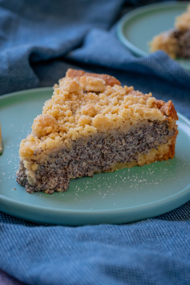 Omas Saftiger Mohnkuchen Mit Streusel - Streuselkuchen Mit Mohn