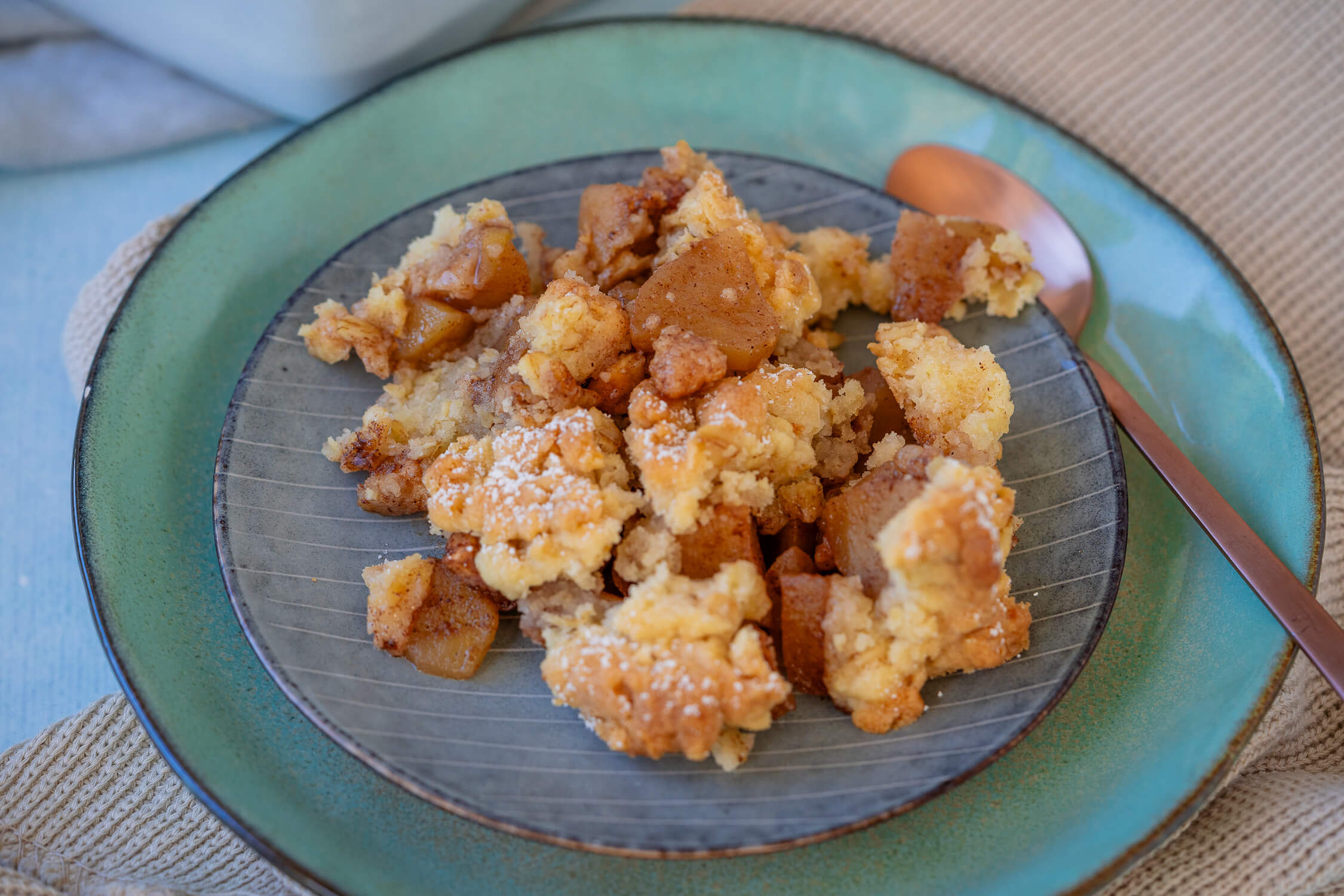 Apfel Crumble