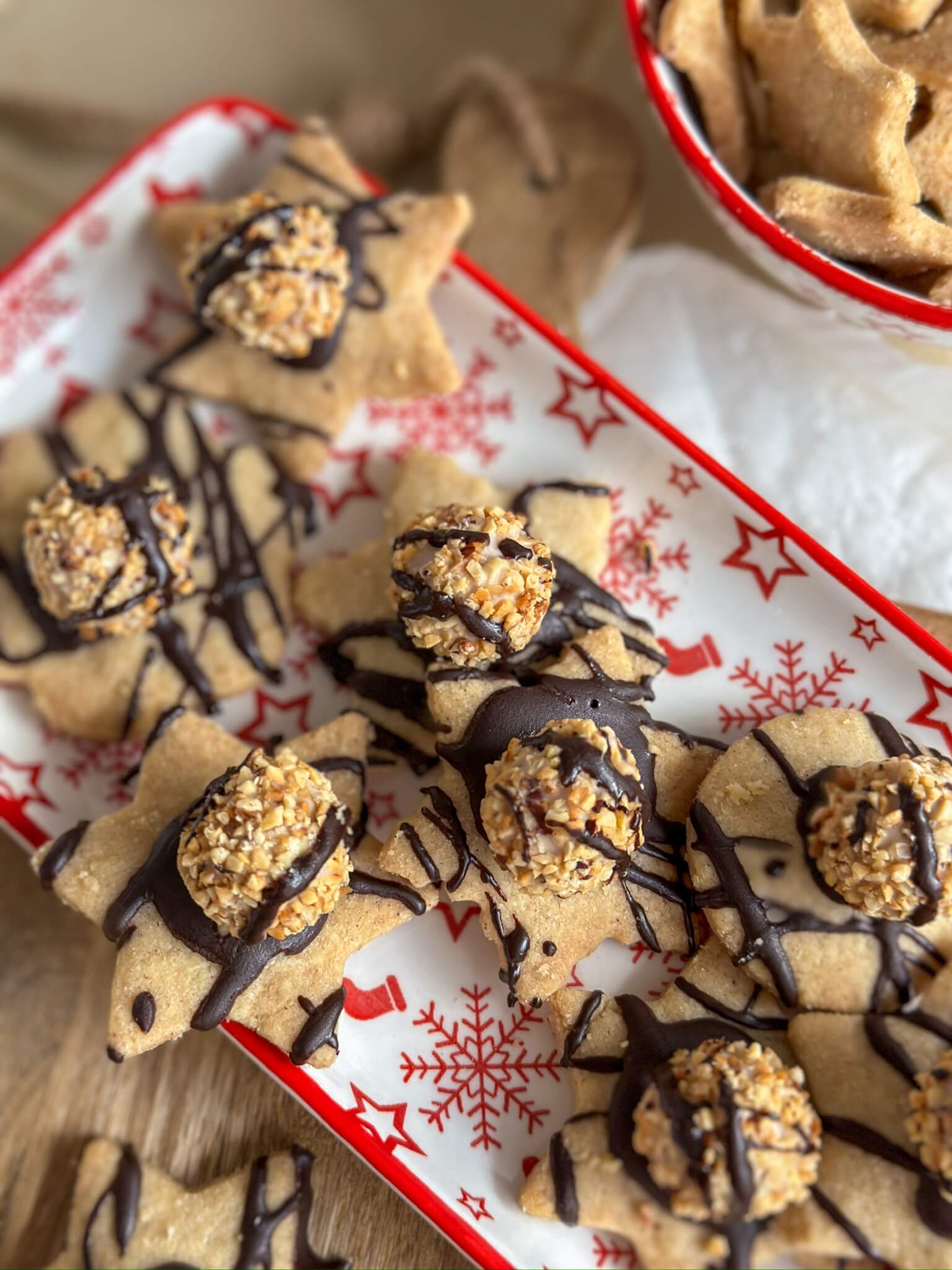 Giotto Sterne - super leckere Weihnachtsplätzchen mit Zimt - Einfach Malene