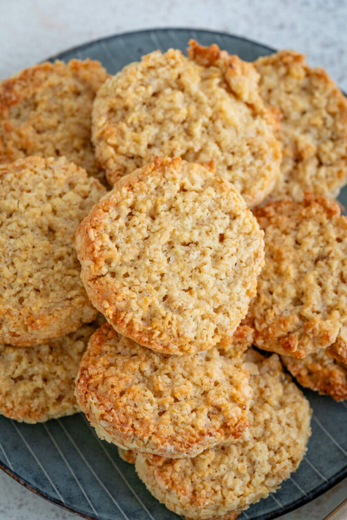 Köstliche Haferflockenplätzchen - mega leckeres Rezept für Haferflockenkekse ohne Mehl