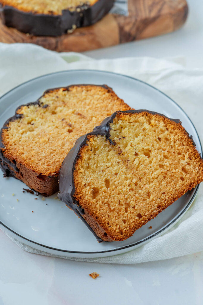 Marzipan Rührkuchen aus der Kastenform