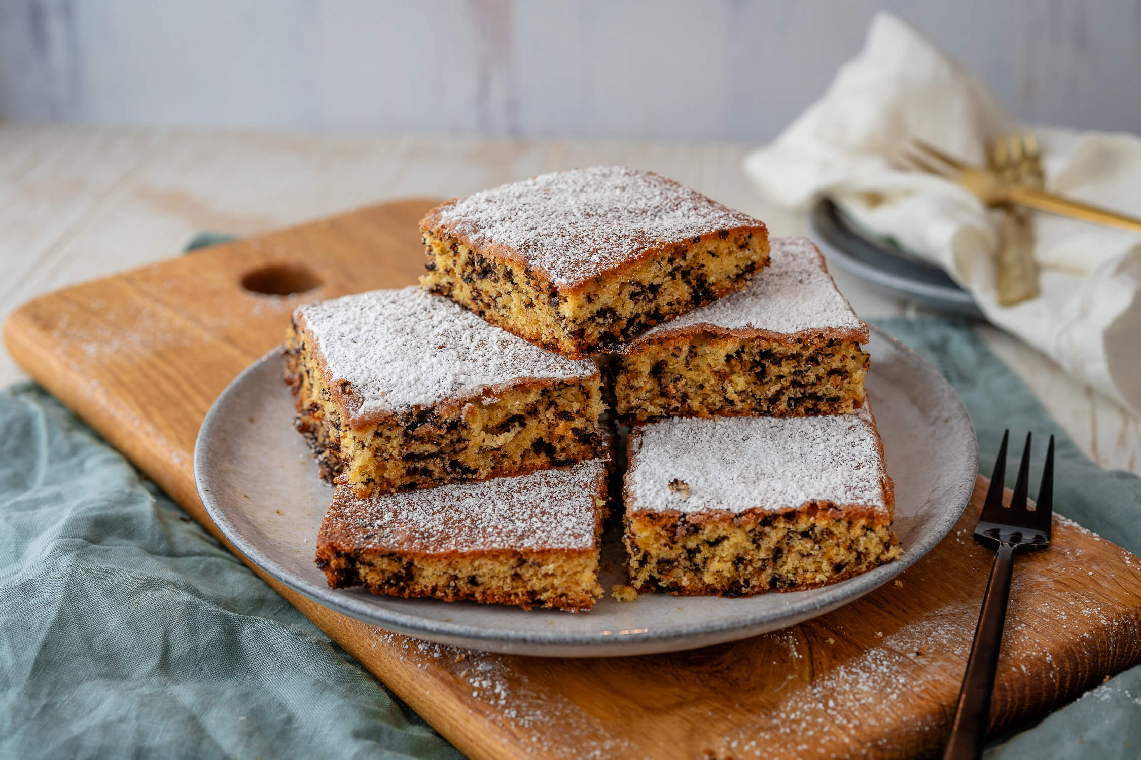 Fluffiger Ameisenkuchen vom Blech - schnell &amp; einfach - Einfach Malene