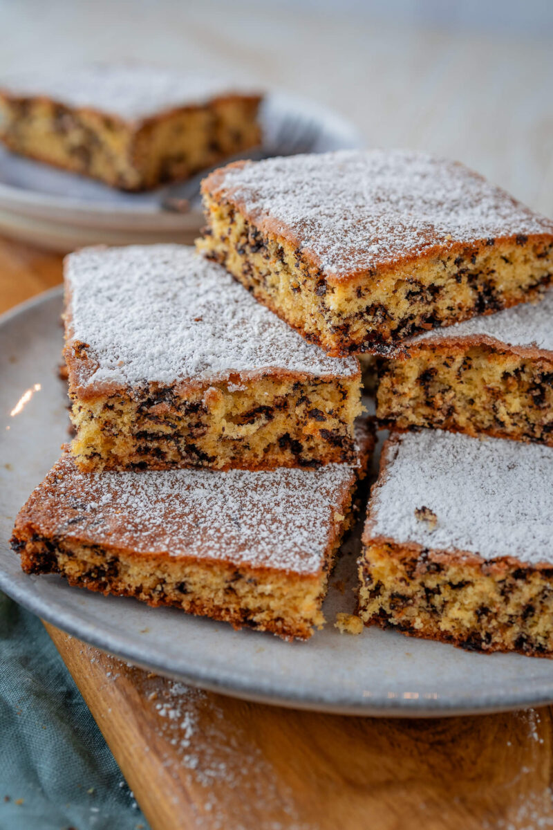 Fluffiger Ameisenkuchen vom Blech - schnell &amp; einfach - Einfach Malene