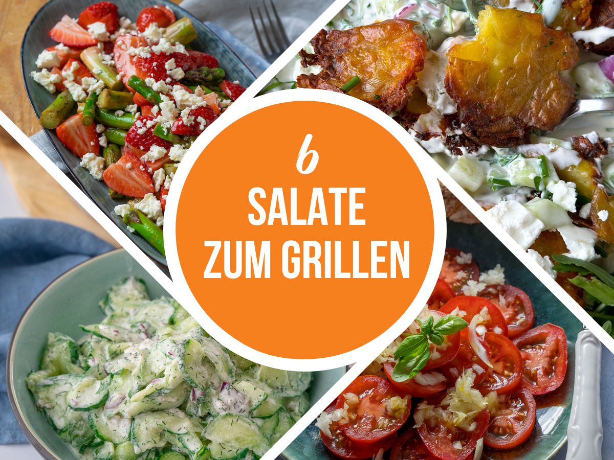 6 Grill Salat Beilagen