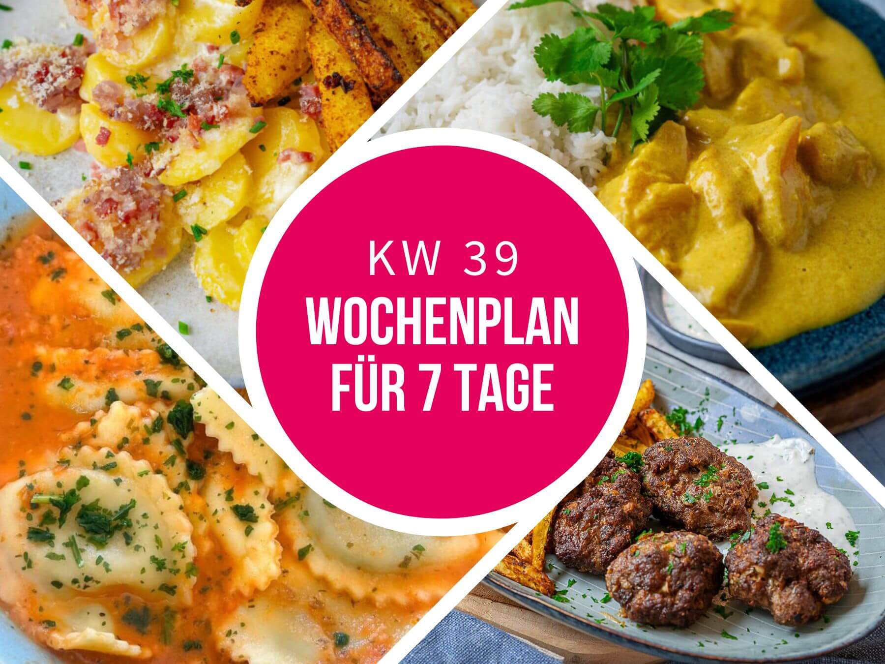 Wochenplan KW 39