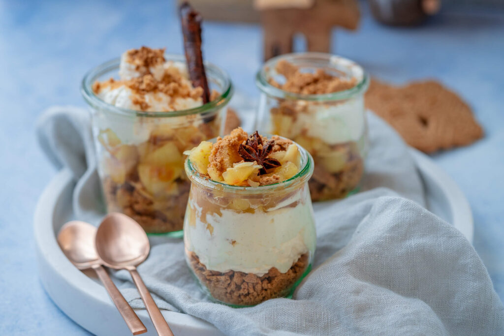 Leckeres Bratapfel Tiramisu