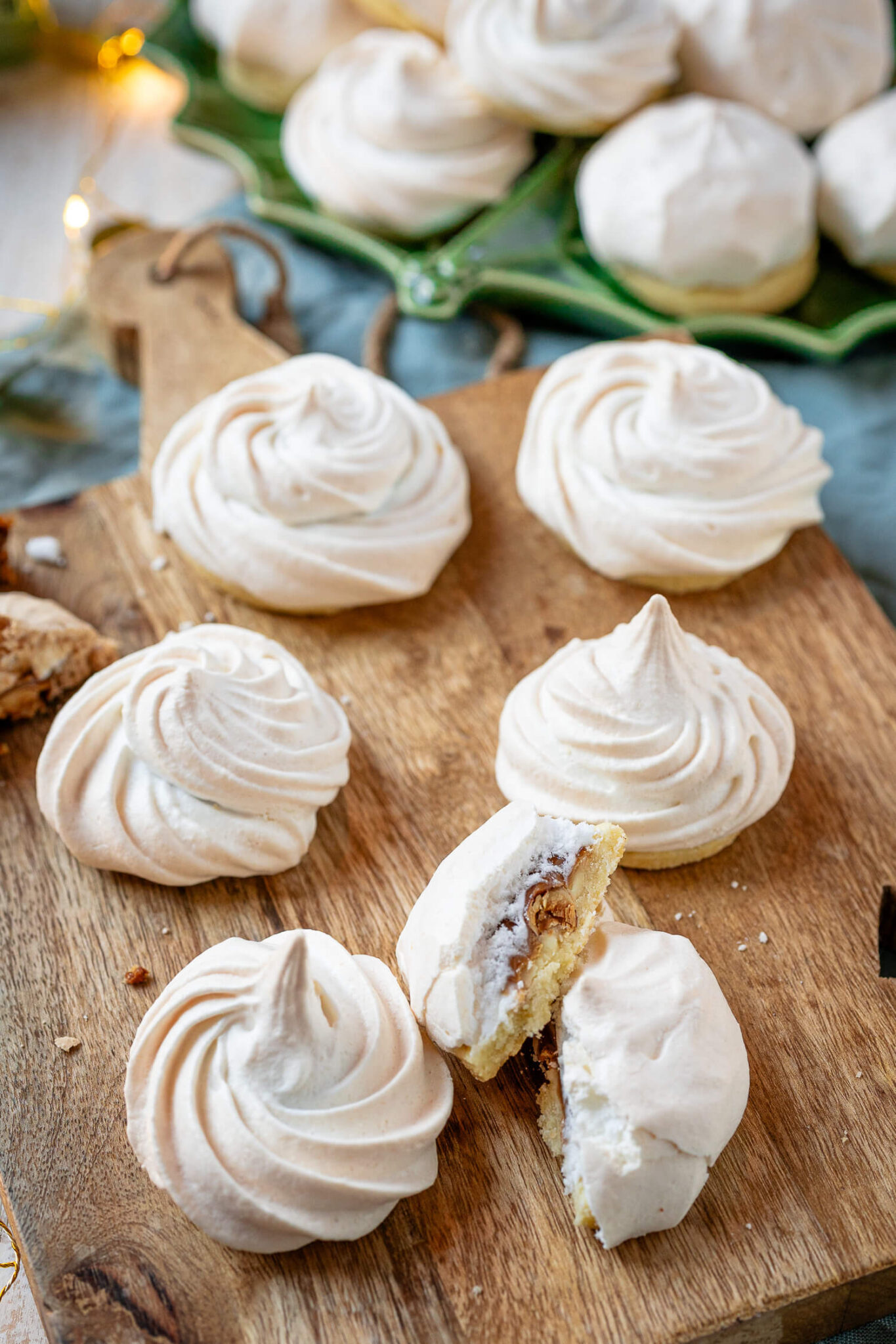 Feenküsse selber backen – Plätzchen mit Toffifee und Baiser