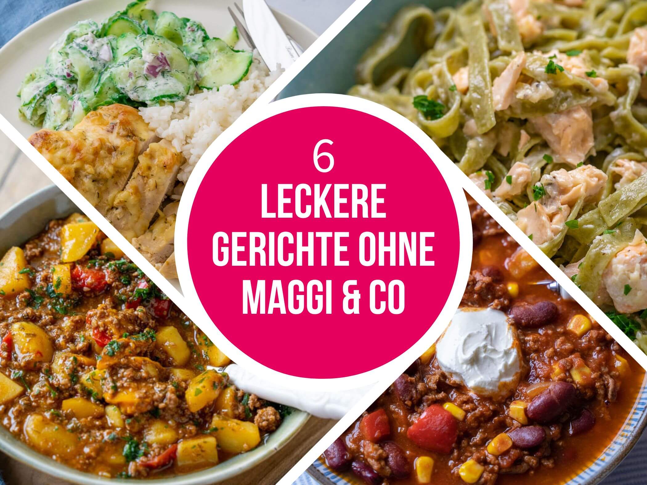 Lecker kochen ohne Maggi & Co