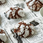 Schoko Crinkle Cookies