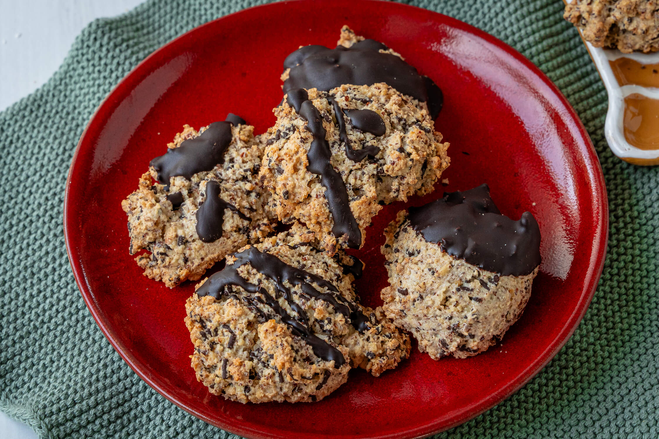 Schokostreusel Nuss Plätzchen