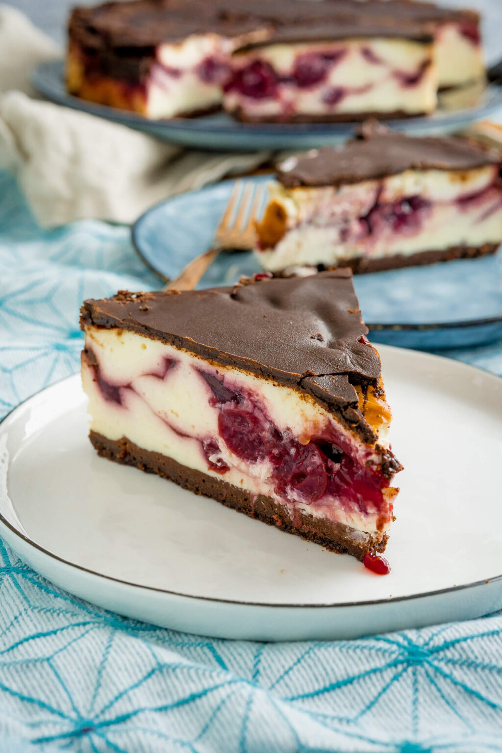 Schwarzwälder Käsekuchen - cremig und mega lecker - Einfach Malene