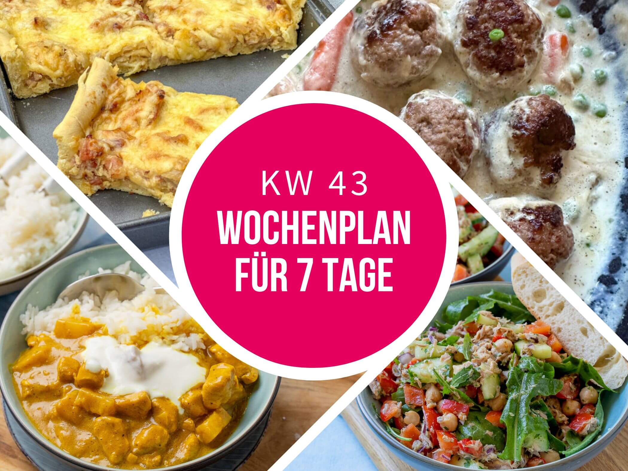 Wochenplan KW 43