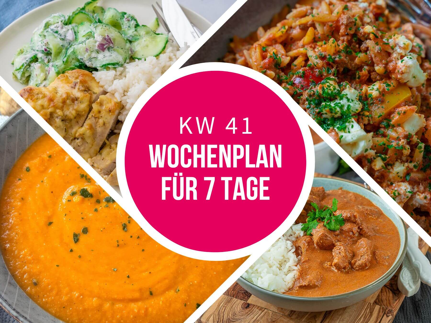 wochenplan KW 41