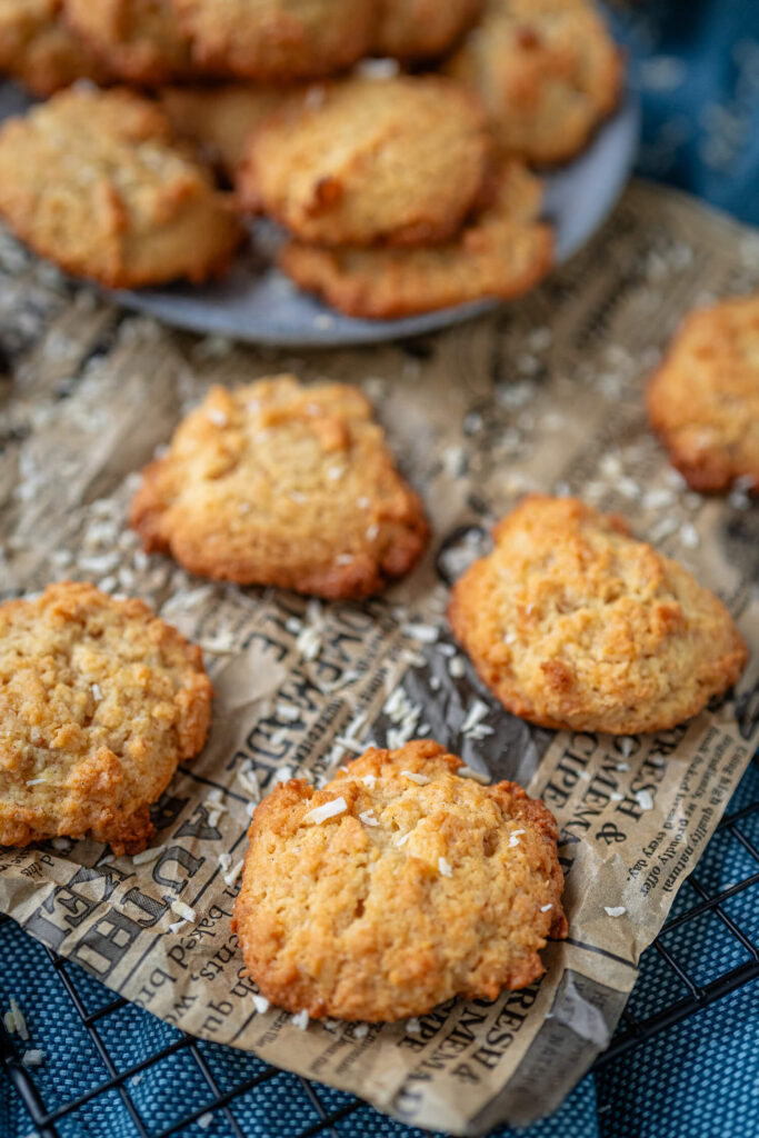 Kokos-Frischkäse-Kekse - leckere Kokosplätzchen