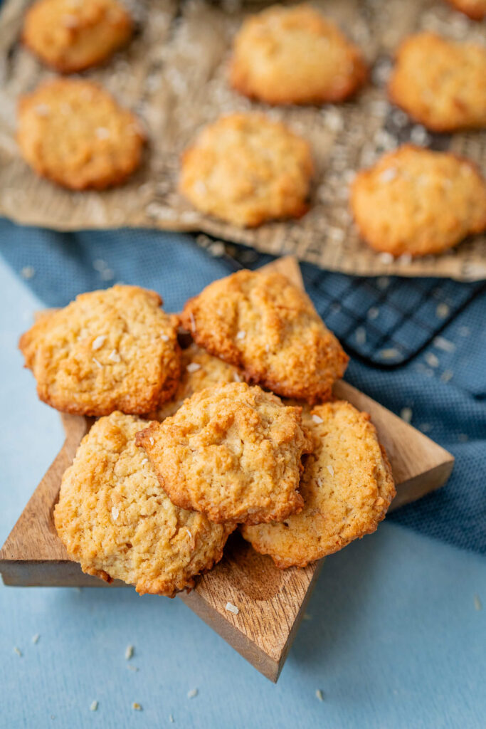 Kokos-Frischkäse-Kekse - leckere Kokosplätzchen