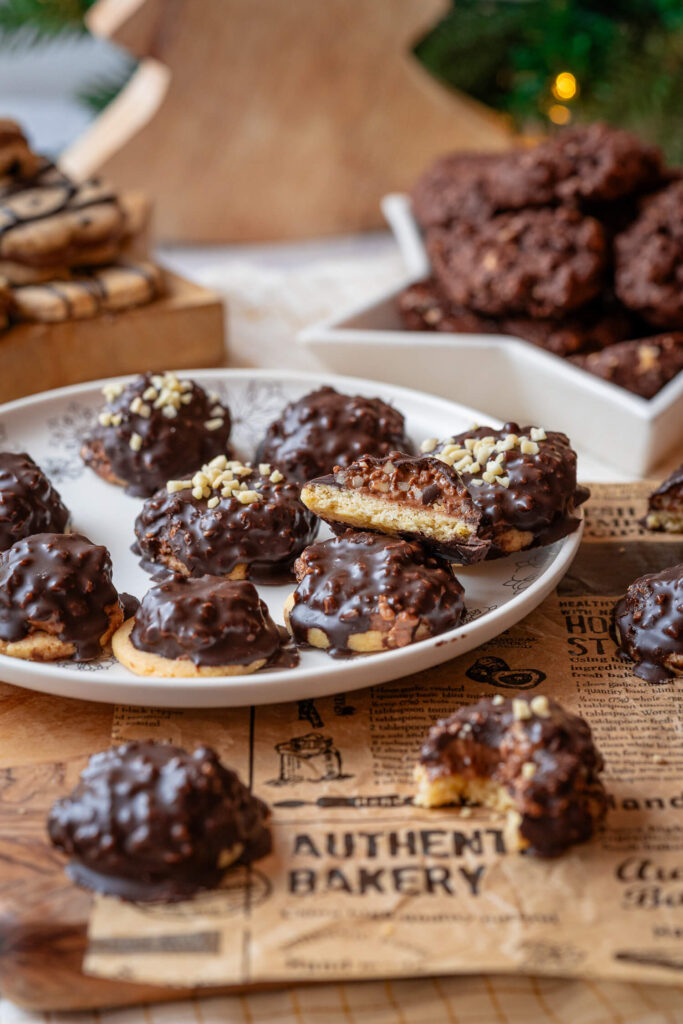 Rocher Plätzchen backen 