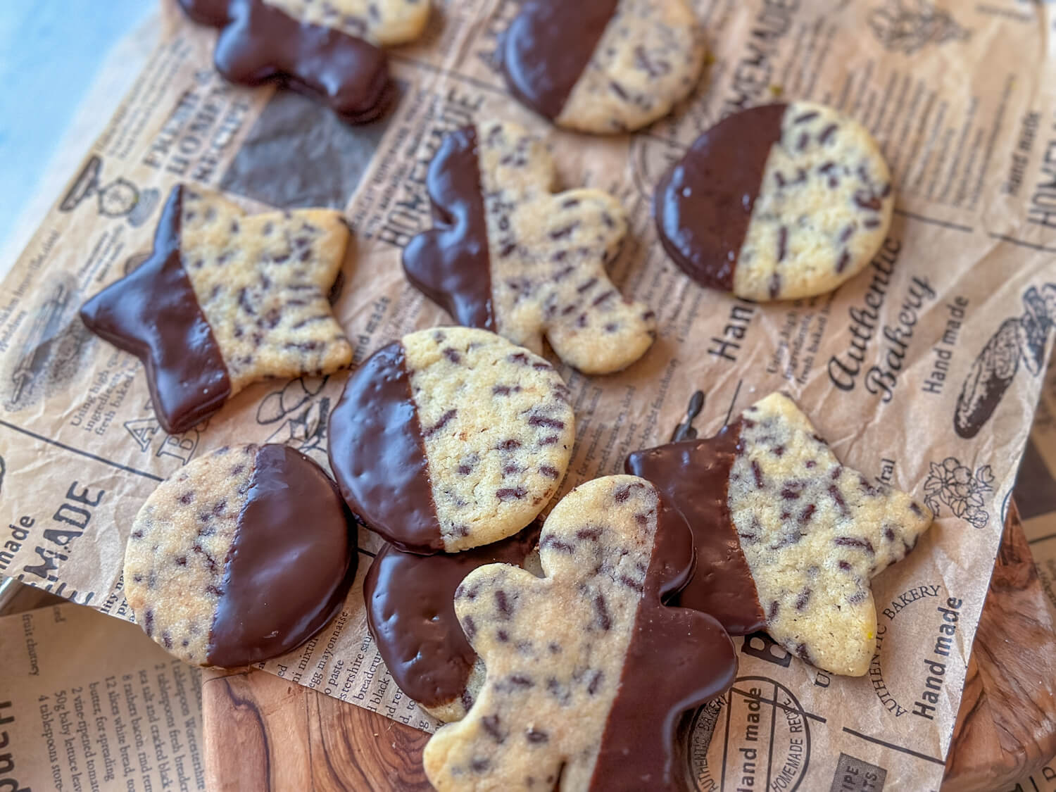 Stracciatella Plätzchen