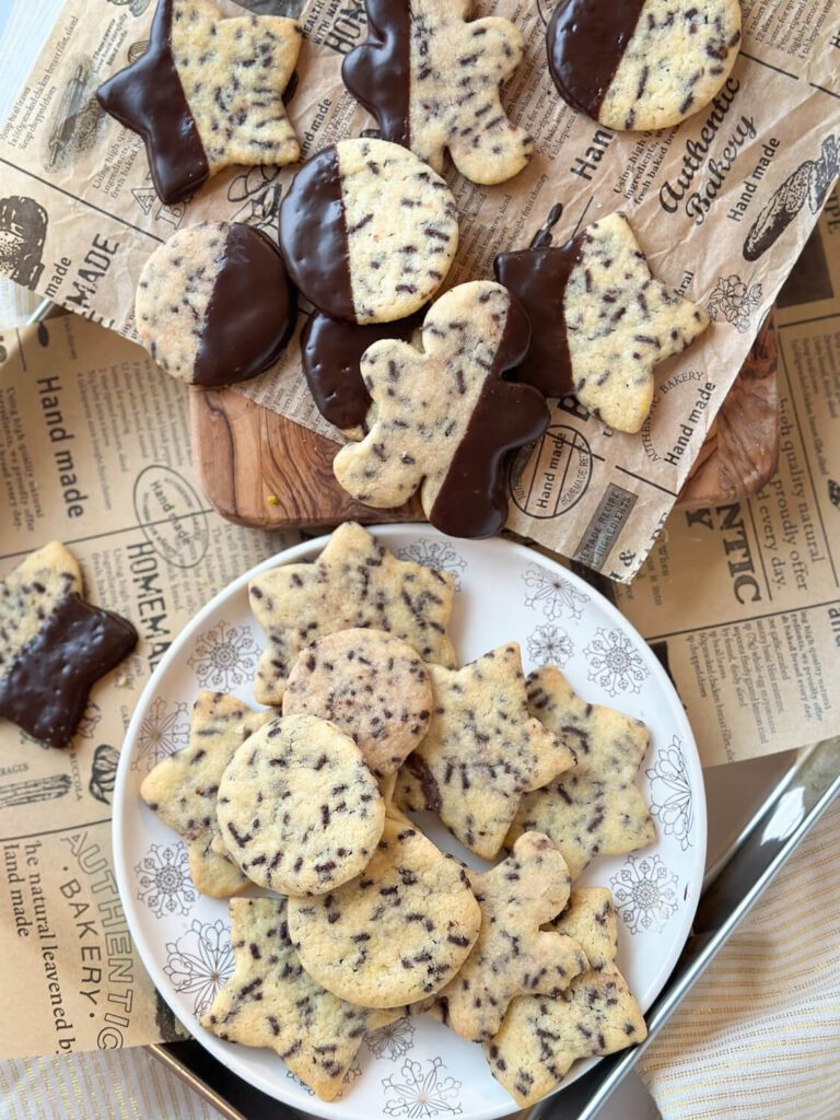 Stracciatella Plätzchen backen