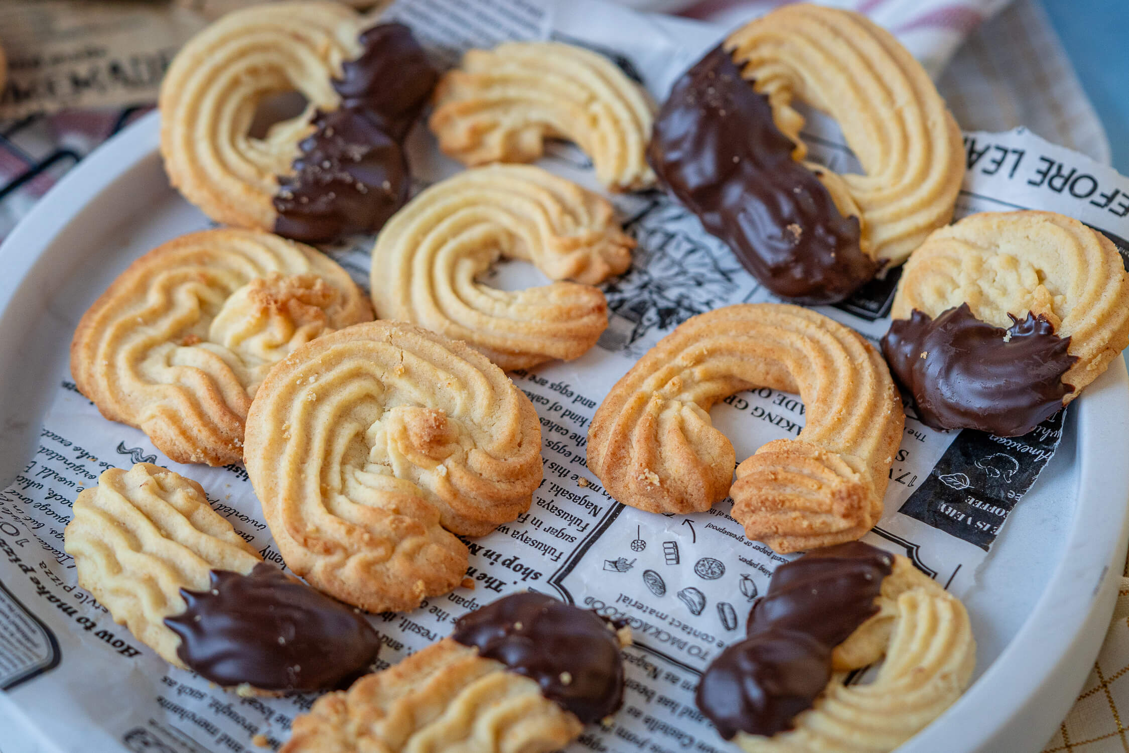 Marzipan Spritzgebäck