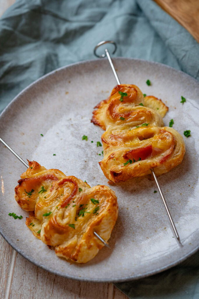 Käse Schinken Tannenbäume