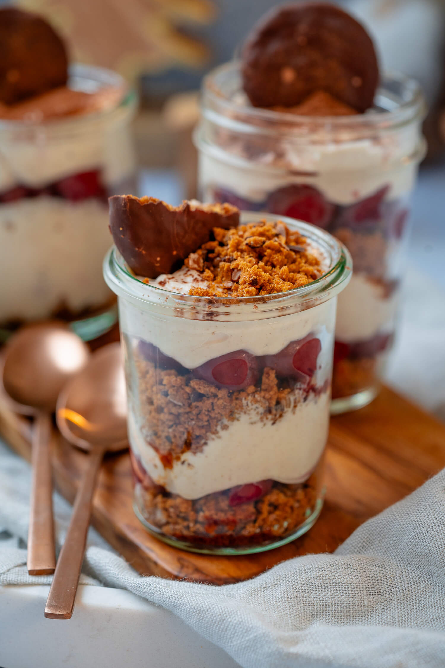 Lebkuchen Kirsch Dessert