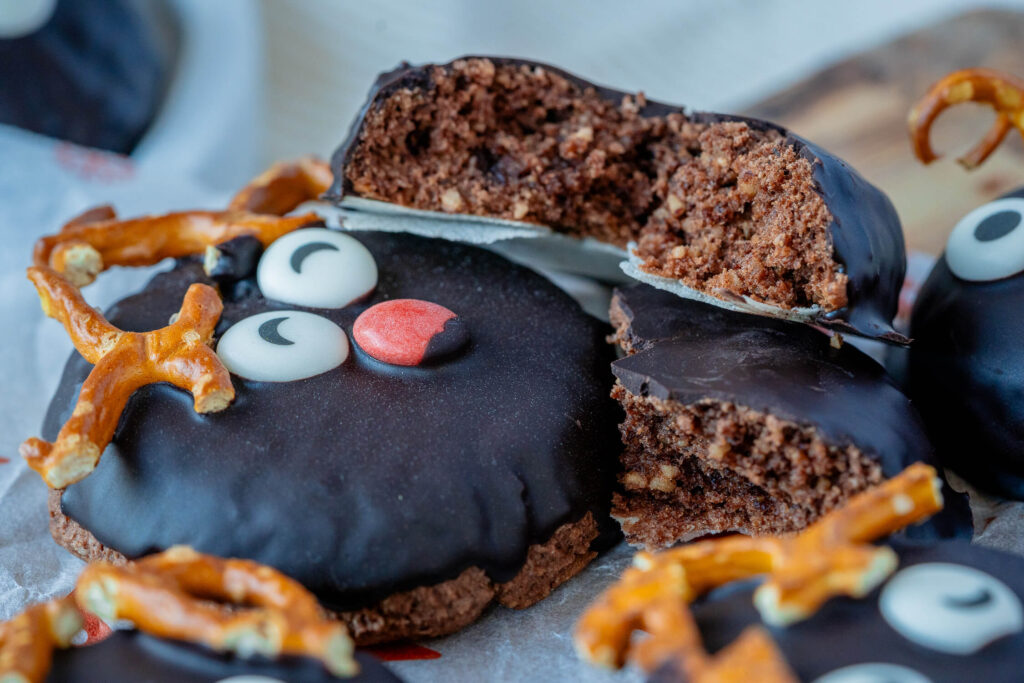 Rentier Schoko Lebkuchen für Weihnachten backen