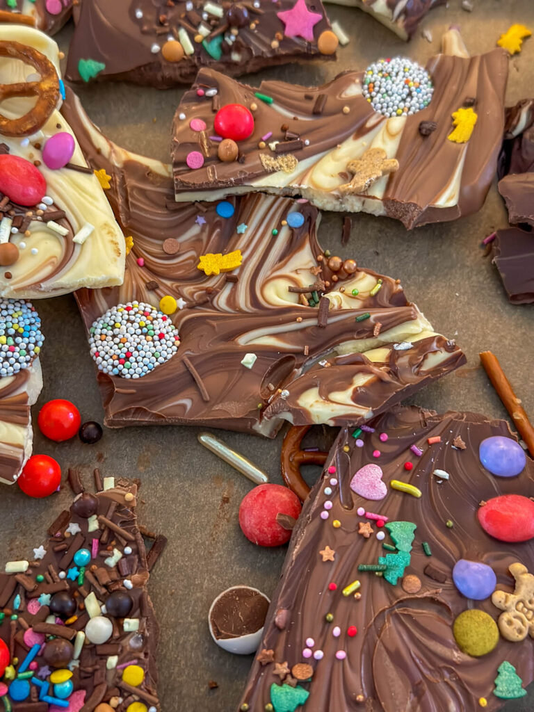 Weihnachtsschokolade machen