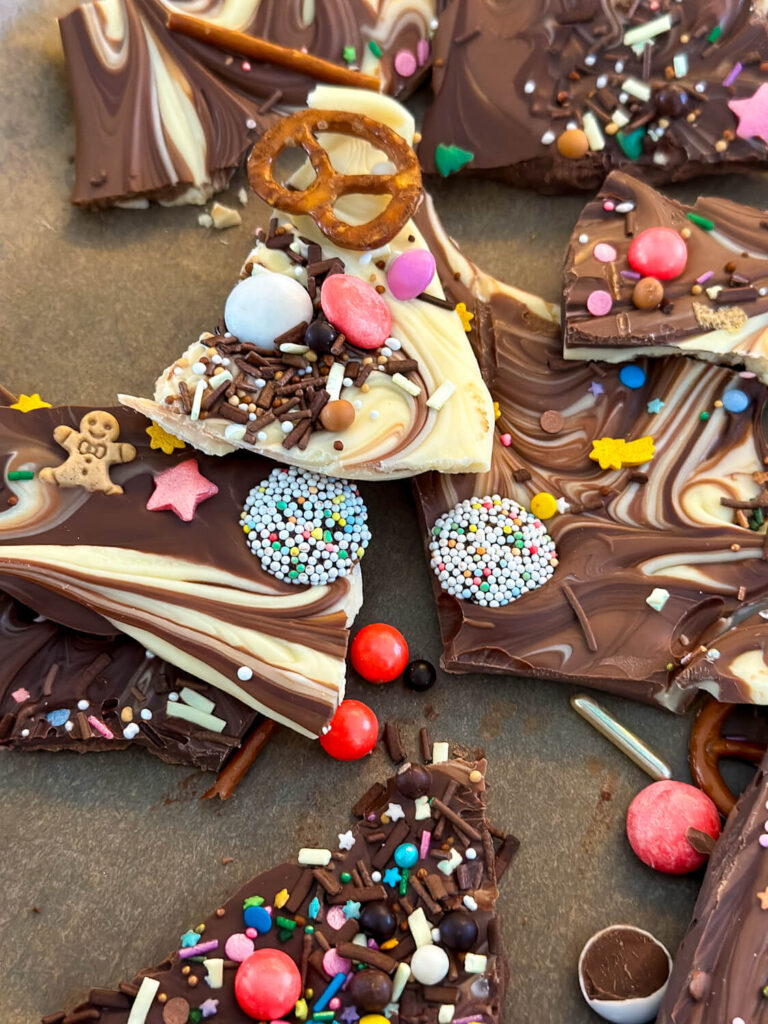 Weihnachtsschokolade - Bruchschokolade selber machen