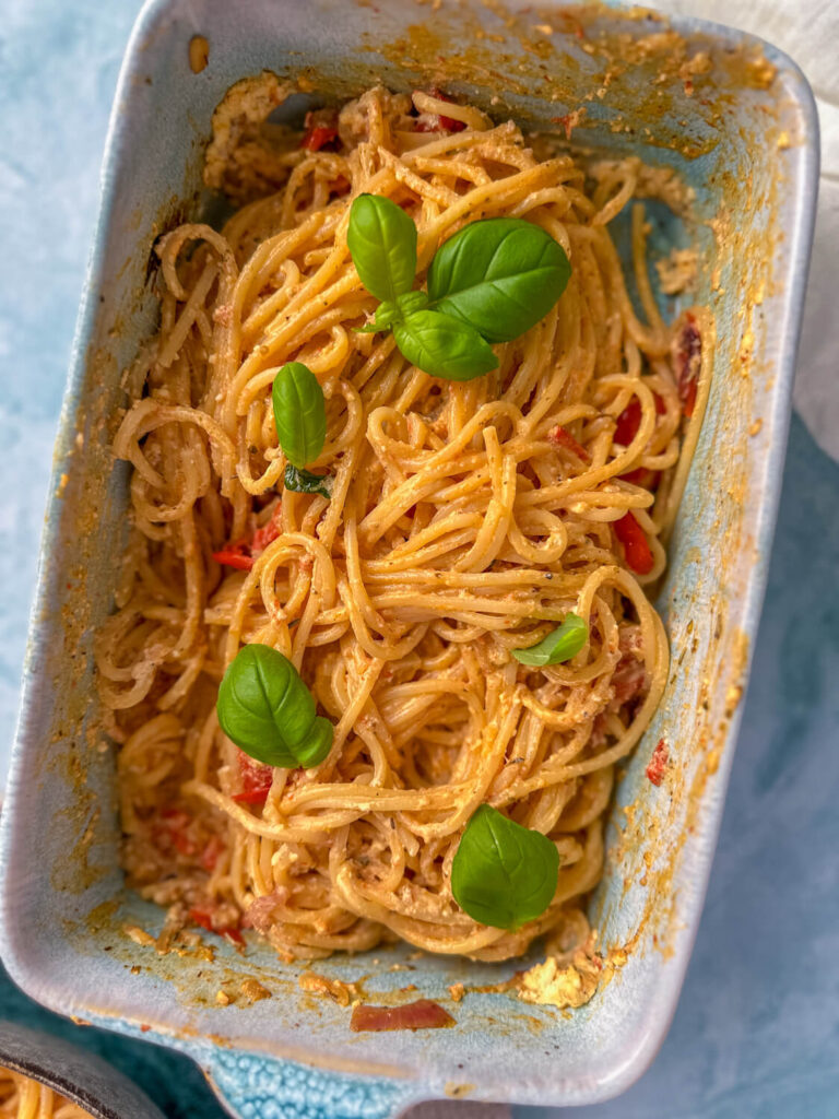 Baked Feta Pasta - cremige Feta Pasta